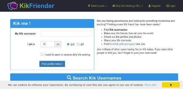 KikFriender.com reviews