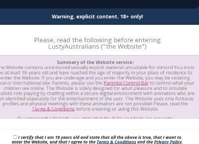 LustyAustralians.com reviews