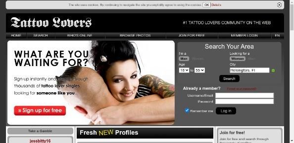 TattooLovers.com reviews