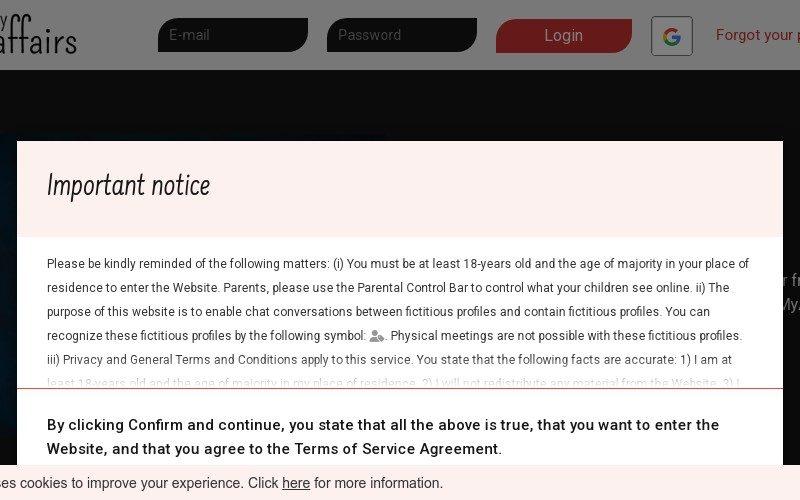 MyAffairs.co.uk reviews