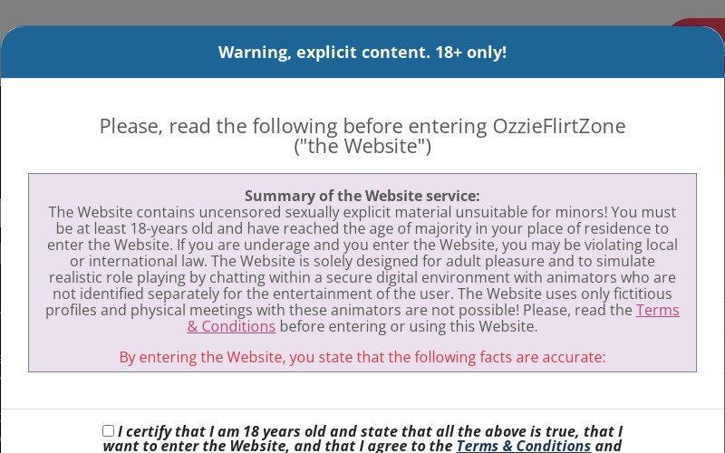 OzzieFlirtZone.com reviews